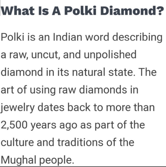 New Polki diamond wedding ring, diamond wedding band - Picture 7 of 10